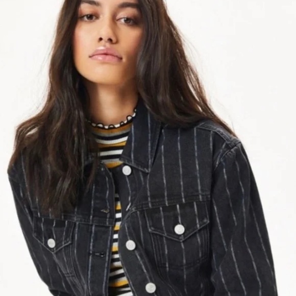 PACSUN denim jacket size M/L - Picture 1 of 3